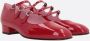 Carel Rode platte schoenen met gespbanden Red Dames - Thumbnail 2