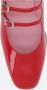 Carel Rode platte schoenen met gespbanden Red Dames - Thumbnail 4