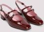 Carel Rode Glanzende Pumps met Dubbele Gespsluiting bij de Enkel van - Thumbnail 13
