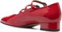 Carel Rode Patentleren Gesploze Platte Schoenen Rood Dames - Thumbnail 4