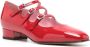 Carel Rode platte schoenen met gespbanden Red Dames - Thumbnail 7