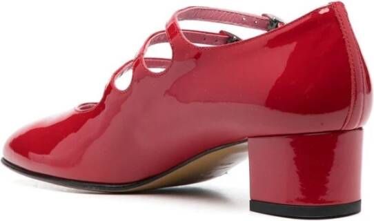 Carel Rode platte schoenen Rood Dames