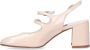 Carel Nude Patent Hak Pumps Beige Dames - Thumbnail 9