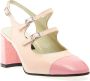 Carel Slingback in poederroze en roze lakleer Pink Dames - Thumbnail 2