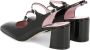 Carel Leren Patent Amandel Teen Pumps met Bandjes Black Dames - Thumbnail 12