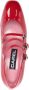 Carel Paris Hoge hakken Shiny Leather Slingback With Strap Closure in rood - Thumbnail 7