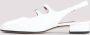 Carel Witte Lakleren Pantoffels White Dames - Thumbnail 6