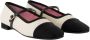 Carel Witte Leren Ballerina's Instap Ronde Neus - Thumbnail 2