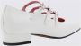 Carel Paris Hoge hakken Mary Jane Pumps "Ariana" In White Patent Leather in wit - Thumbnail 3