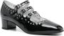 Carel Paris Hoge hakken Shiny Leather Slingback With Studs in zwart - Thumbnail 15