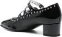 Carel Paris Hoge hakken Shiny Leather Slingback With Studs in zwart - Thumbnail 17