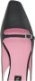 Carel Zwarte Hak Ballerina Leren Schoen Black Dames - Thumbnail 3