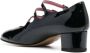 Carel Zwarte Hak Kina Schoen Black Dames - Thumbnail 3