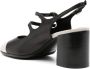 Carel Zwart & Wit Gesp Pumps met Vierkante Hak Black Dames - Thumbnail 5
