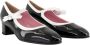 Carel Zwarte Lakleren Bow Pumps - Thumbnail 2
