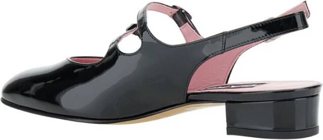 Carel Zwarte Lakleren Mary Janes Black Dames
