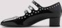 Carel Paris Hoge hakken Shiny Leather Slingback With Studs in zwart - Thumbnail 19