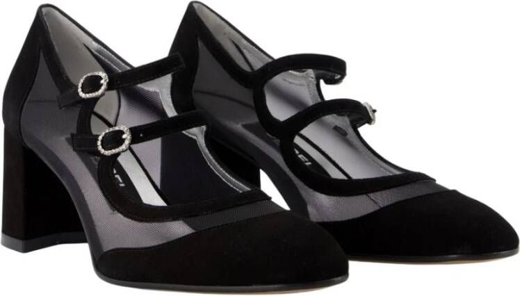 Carel Zwarte Leren Pumps Alicenight