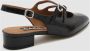 Carel Zwarte Mary Jane Patentleren Schoenen Black Dames - Thumbnail 4