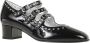 Carel Paris Hoge hakken Shiny Leather Slingback With Studs in zwart - Thumbnail 22