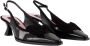 Carel Zwarte Patentleren Marquise Sandalen - Thumbnail 2