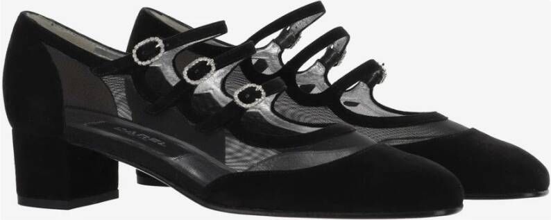 Carel Zwarte Stijlvolle Kinight Sneakers Black Dames