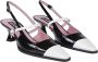 Carel Zwart Wit Slingback Sandalen Multicolor Dames - Thumbnail 5