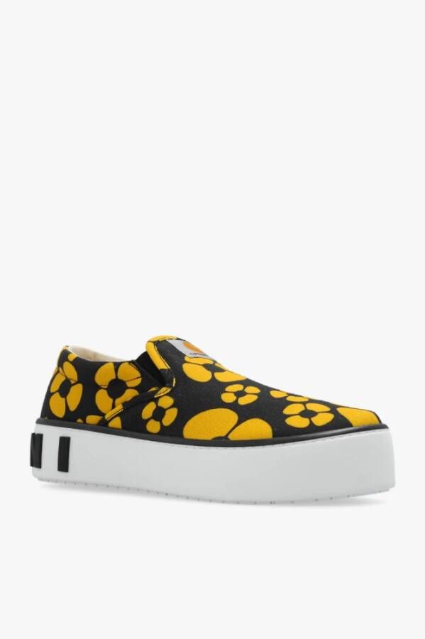 Marni Sneakers met bloemenprint Geel - Foto 8