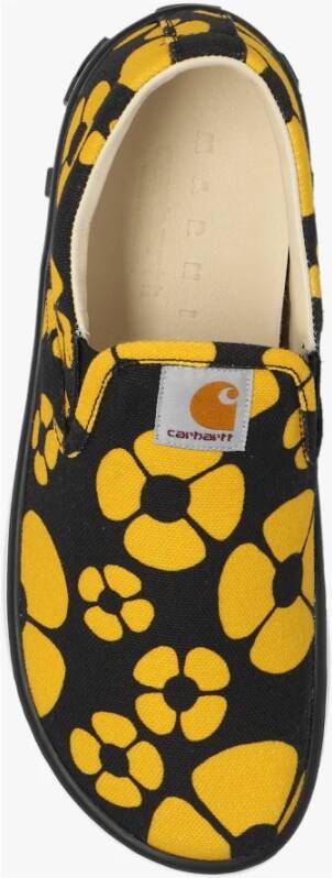 Marni Sneakers met bloemenprint Geel - Foto 9