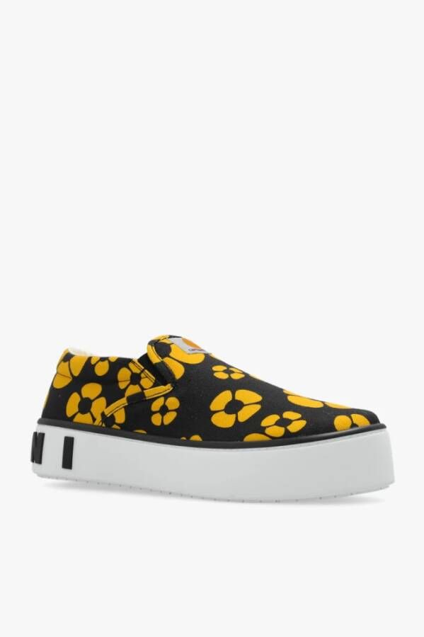 Marni Sneakers met bloemenprint Geel - Foto 5