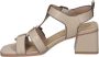 Carmela Elegante High Heel Sandalen Beige Dames - Thumbnail 5