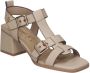Carmela Elegante High Heel Sandalen Beige Dames - Thumbnail 7