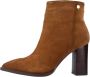 Carmela Elegant Heeled Boots Brown Dames - Thumbnail 4