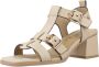 Carmela Elegante High Heel Sandalen Beige Dames - Thumbnail 9