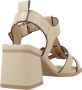 Carmela Elegante High Heel Sandalen Beige Dames - Thumbnail 10