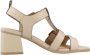 Carmela Elegante High Heel Sandalen Beige Dames - Thumbnail 11