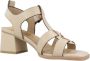Carmela Elegante High Heel Sandalen Beige Dames - Thumbnail 12