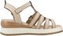 Carmela Modieuze Wedges Schoenen voor Vrouwen Beige Dames - Thumbnail 6