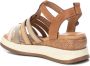 Carmela Stijlvolle Platte Sandalen Brown Dames - Thumbnail 11