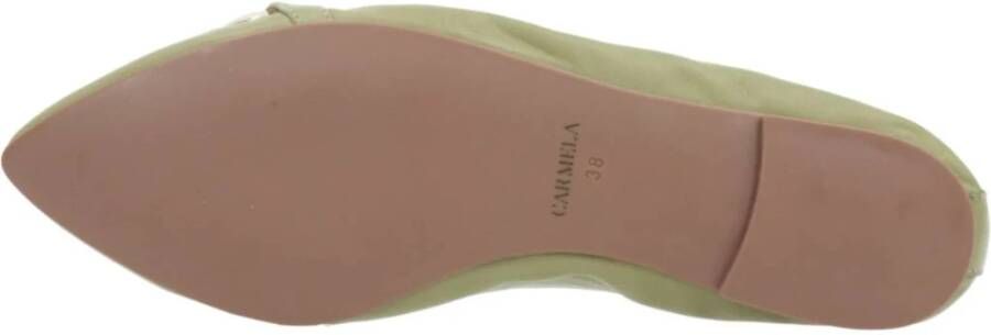Carmela Stijlvolle Ballerina Schoenen Green Dames