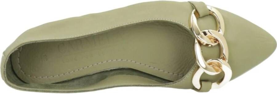 Carmela Stijlvolle Ballerina Schoenen Green Dames