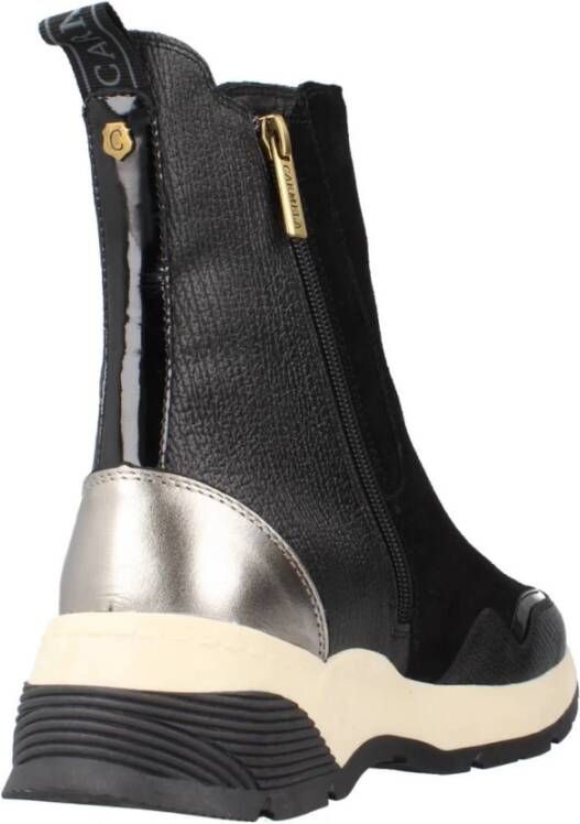 Carmela Stijlvolle Enkellaarzen Black Dames