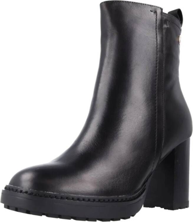 Carmela Stijlvolle Heeled Boots Black Dames
