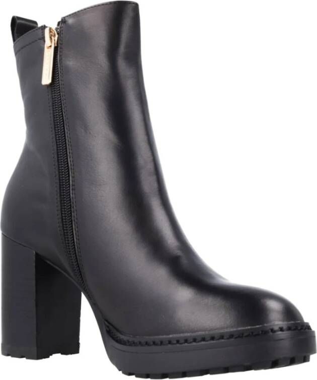Carmela Stijlvolle Heeled Boots Black Dames