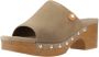 Carmela Stijlvolle Platte Sandalen Brown Dames - Thumbnail 4