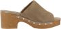 Carmela Stijlvolle Platte Sandalen Brown Dames - Thumbnail 6