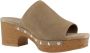 Carmela Stijlvolle Platte Sandalen Brown Dames - Thumbnail 7