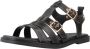 Carmela Stijlvolle Platte Sandalen voor Vrouwen Black Dames - Thumbnail 4