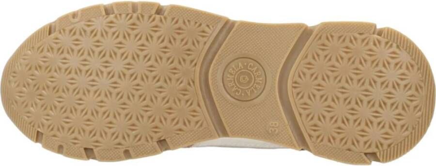 Carmela Stijlvolle Sneakers voor Vrouwen Beige Dames
