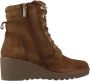 Carmela Stijlvolle Wedges Laarzen Brown Dames - Thumbnail 6